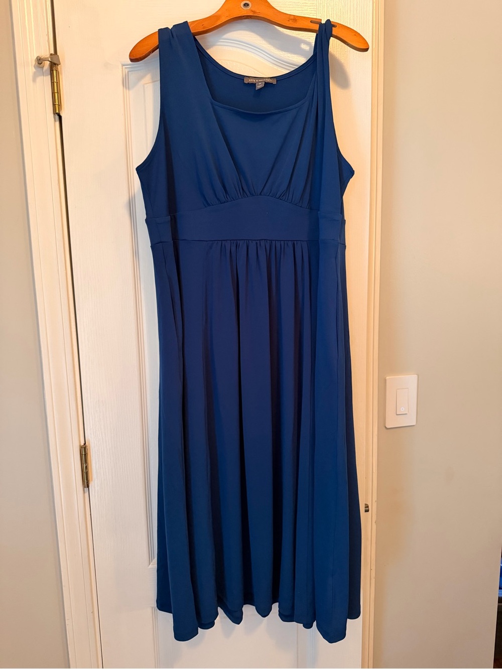 Kate & Mallory Sleeveless Royal Blue Midi Dress